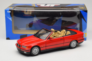 BMW 3 Series E36 Kabriolets Sarkans UT Models 1:18 BMW005 Metāls — attēls 8 no 8