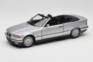 BMW 3 Series E36 Kabriolets Sudrabs UT Models 1:18 BMW008 Metāls