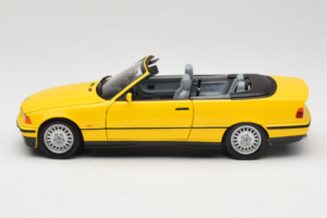 BMW 3 Series E36 Kabriolets Dzeltens UT Models 1:18 BMW007 Metāls — attēls 4 no 8