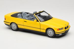 BMW 3 Series E36 Kabriolets Dzeltens UT Models 1:18 BMW007 Metāls — attēls 6 no 8
