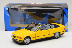 BMW 3 Series E36 Kabriolets Dzeltens UT Models 1:18 BMW007 Metāls — attēls 8 no 8