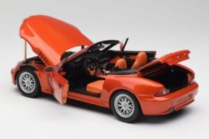 BMW Z3 E36 2.8 Phoenix Oranžs UT Models 1:18 20442 Metāls — attēls 5 no 8