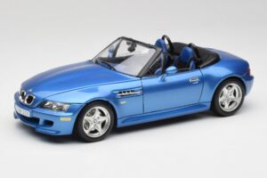 BMW Z3 E36 M Roadster Estoril Blue Bburago 1:18 3349-M1 Metāls