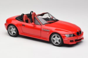 BMW Z3 E36 M Roadster Imola Sarkans UT Models 1:18 20411 Metāls — attēls 6 no 8