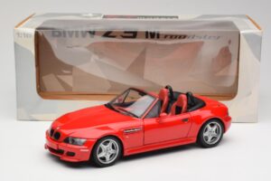 BMW Z3 E36 M Roadster Imola Sarkans UT Models 1:18 20411 Metāls — attēls 8 no 8