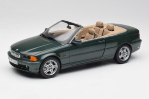 BMW 3 E46 Kabriolets Zaļš Kyosho 1:18 80430009757 Metāls