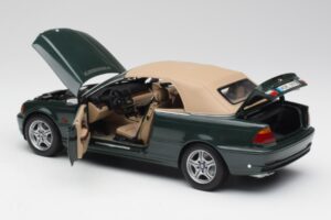 BMW 3 E46 Kabriolets Zaļš Kyosho 1:18 80430009757 Metāls — attēls 5 no 8