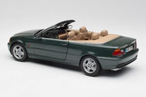 BMW 3 E46 Kabriolets Zaļš Kyosho 1:18 80430009757 Metāls — attēls 7 no 8