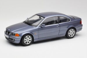 BMW 318Ci E46 Zils Kyosho 1:18 80439411583 Metāls