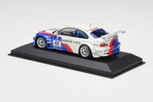 BMW M3 GTR E46 #42 J. Muller / D. Muller / H-J. Stuck / P. Lamy 24 Hours Nurburgring Winner 2004 Minichamps 1:43 444042342 Me — attēls 3 no 4