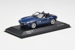 BMW Z8 E52 Topāzs Zils Minichamps 1:43 431028740 Metāls — attēls 2 no 5
