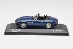 BMW Z8 E52 Topāzs Zils Minichamps 1:43 431028740 Metāls