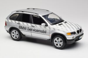 BMW X5 E53 3.0d Service Mobil Kyosho 1:18 80430305646 Metāls — attēls 6 no 8