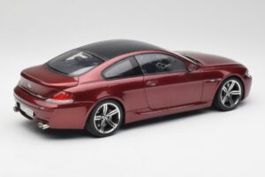 BMW M6 E63 Sarkans Kyosho 1:18 80430398134 Metāls — attēls 3 no 8
