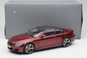 BMW M6 E63 Sarkans Kyosho 1:18 80430398134 Metāls — attēls 8 no 8