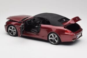 BMW M6 E64 Kabriolets Sarkans Kyosho 1:18 80430417423 Metāls — attēls 5 no 8