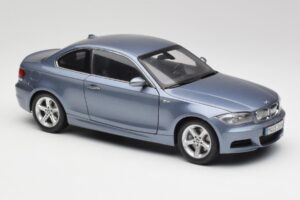 BMW 1 E82 Coupe Zils Kyosho 1:18 80430427065 Metāls — attēls 6 no 8