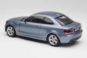 BMW 1 E82 Coupe Zils Kyosho 1:18 80430427065 Metāls — attēls 7 no 8