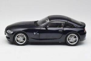 BMW Z4 E86 M Coupe Melns Kyosho 1:18 08583BK Metāls — attēls 4 no 8