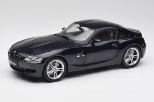 BMW Z4 E86 M Coupe Melns Kyosho 1:18 08583BK Metāls