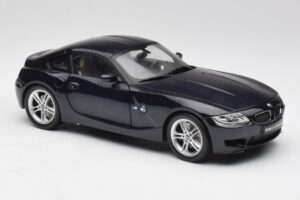 BMW Z4 E86 M Coupe Melns Kyosho 1:18 08583BK Metāls — attēls 6 no 8