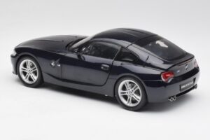BMW Z4 E86 M Coupe Melns Kyosho 1:18 08583BK Metāls — attēls 7 no 8