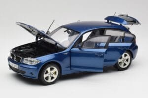 BMW 1 E87 Sydney Zils Kyosho 1:18 80430308600 Metāls — attēls 2 no 8
