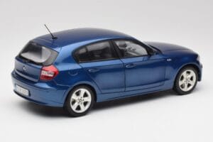 BMW 1 E87 Sydney Zils Kyosho 1:18 80430308600 Metāls — attēls 3 no 8