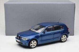 BMW 1 E87 Sydney Zils Kyosho 1:18 80430308600 Metāls — attēls 8 no 8