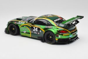 BMW Z4 E89 GT3 #24 Saudi Falcons K. Al Faisal / A. Binladen Dubai 24 Hours 2013 Minichamps 1:18 151132324 Metāls — attēls 5 no 6