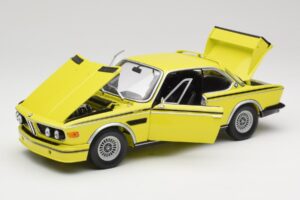 BMW 3.0 CSL E9 Dzeltens Minichamps 1:18 180029028 Metāls — attēls 2 no 8