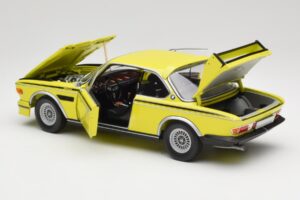 BMW 3.0 CSL E9 Dzeltens Minichamps 1:18 180029028 Metāls — attēls 5 no 8