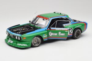 BMW 3.5 CSL E9 Gruppe 5 #12 H. Quester / G. Nilsson Zeltweg Winner 1976 Minichamps 1:18 180762012 Metāls — attēls 2 no 8