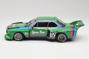 BMW 3.5 CSL E9 Gruppe 5 #12 H. Quester / G. Nilsson Zeltweg Winner 1976 Minichamps 1:18 180762012 Metāls — attēls 4 no 8