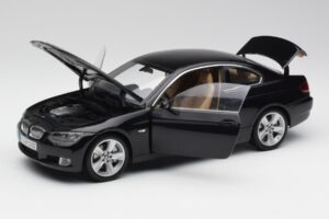 BMW 3 E92 Coupe Melns Kyosho 1:18 80430407222 Metāls — attēls 2 no 8