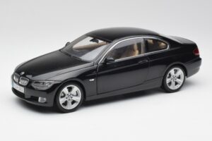 BMW 3 E92 Coupe Melns Kyosho 1:18 80430407222 Metāls