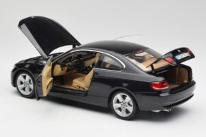 BMW 3 E92 Coupe Melns Kyosho 1:18 80430407222 Metāls — attēls 5 no 8