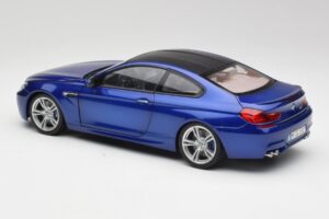BMW M6 F13 San Marino Zils Paragon 1:18 80432218737 Metāls — attēls 6 no 7