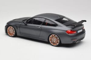 BMW M4 F82 GTS Frozen Pelēks Minichamps 1:18 80432411555 Metāls — attēls 7 no 8