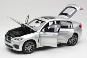 BMW X6 M F86 Sudrabs Norev 1:18 183200 Metāls — attēls 2 no 8