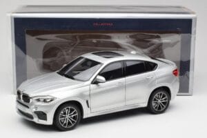 BMW X6 M F86 Sudrabs Norev 1:18 183200 Metāls — attēls 8 no 8