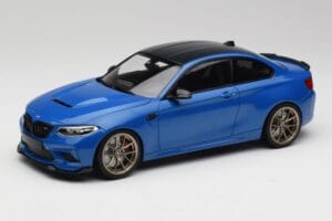 BMW M2 F87 CS Misano Zils & Zeltaini Riteņi Minichamps 1:18 155021027 Metāls