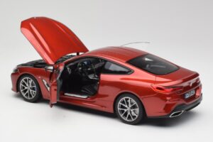 BMW M850i G15 Oranžs Metallic Norev 1:18 183285 Metāls — attēls 5 no 8