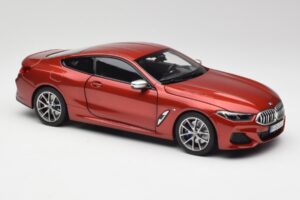 BMW M850i G15 Oranžs Metallic Norev 1:18 183285 Metāls — attēls 6 no 8