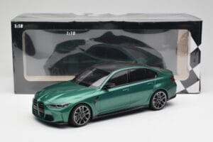 BMW M3 G80 Isle of Man Green Minichamps 1:18 155020200 Metāls — attēls 6 no 6