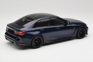 BMW M3 G80 Portimao Blue Minichamps 1:18 155020201 Metāls — attēls 2 no 6