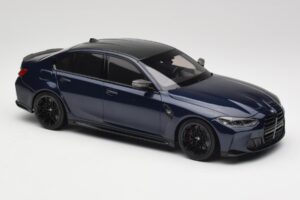 BMW M3 G80 Portimao Blue Minichamps 1:18 155020201 Metāls — attēls 4 no 6