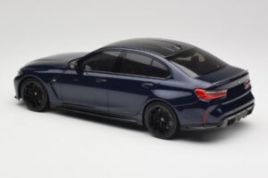 BMW M3 G80 Portimao Blue Minichamps 1:18 155020201 Metāls — attēls 5 no 6