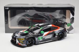 BMW M4 G82 GT3 GTD Paul Miller Racing #1 B. Sellers / M. Snow 12 Hours of Sebring IMSA 2022 Minichamps 1:18 155222001 Metāls — attēls 6 no 6