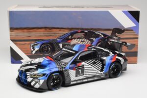 BMW M4 GT3 G82 #1 Test Version 2021 Minichamps 1:18 113222003 Metāls — attēls 8 no 8